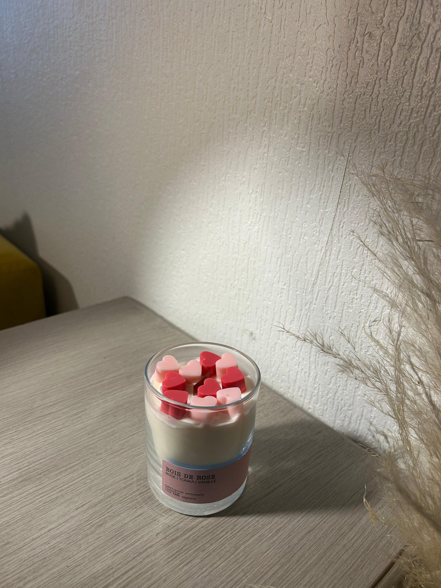 Bougie Saint-Valentin